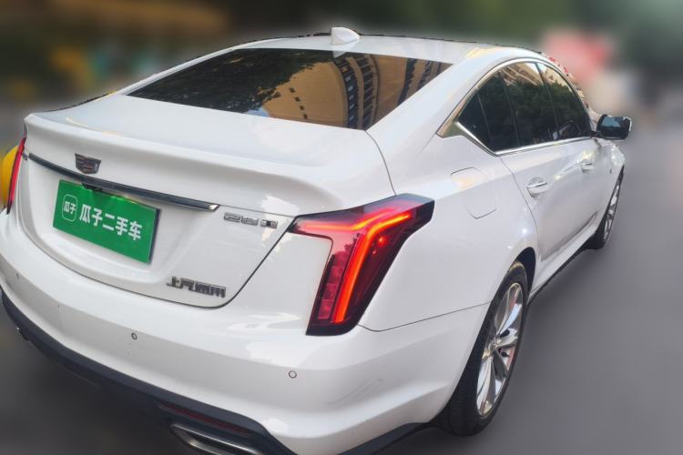 Used Cadillac CT5 2021 28T Luxury Model Rear Right 45 Deg