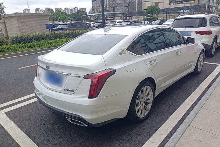 Used Cadillac CT5 2021 Revised 28T Luxury Version Rear Right 45 Deg