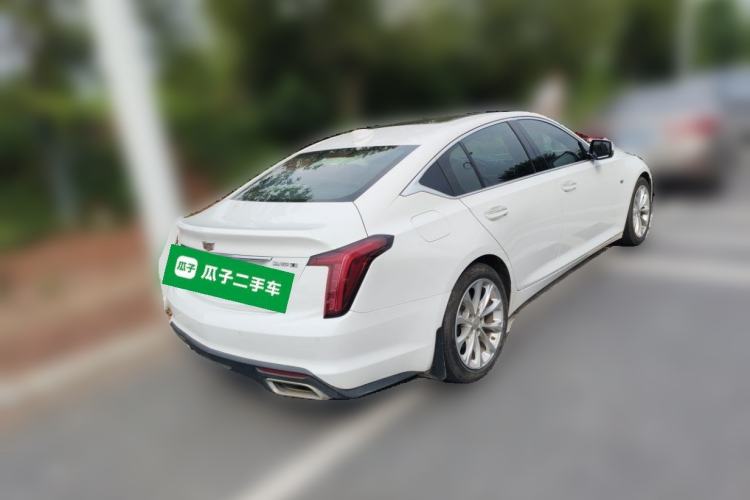 Used Cadillac CT5 2021 28T Luxury Model Rear Right 45 Deg