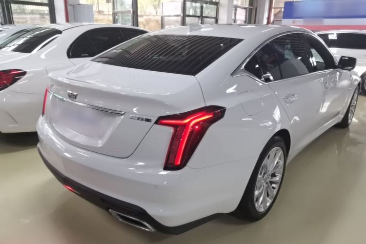 Used Cadillac CT5 2021 28T Luxury Model Rear Right 45 Deg