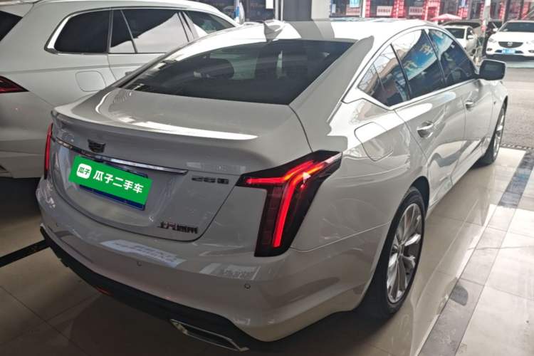 Used Cadillac CT5 2021 Revised 28T Luxury Version Rear Right 45 Deg