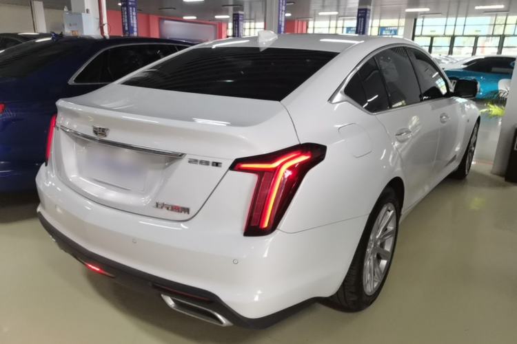 Used Cadillac CT5 2021 28T Luxury Model Rear Right 45 Deg