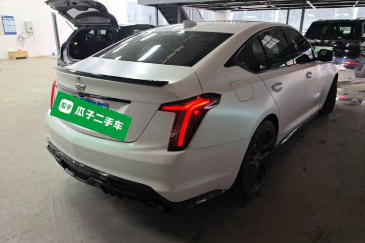 Used Cadillac CT5 2021 28T Luxury Model Rear Right 45 Deg
