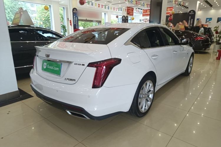 Used Cadillac CT5 2021 28T Luxury Model Rear Right 45 Deg