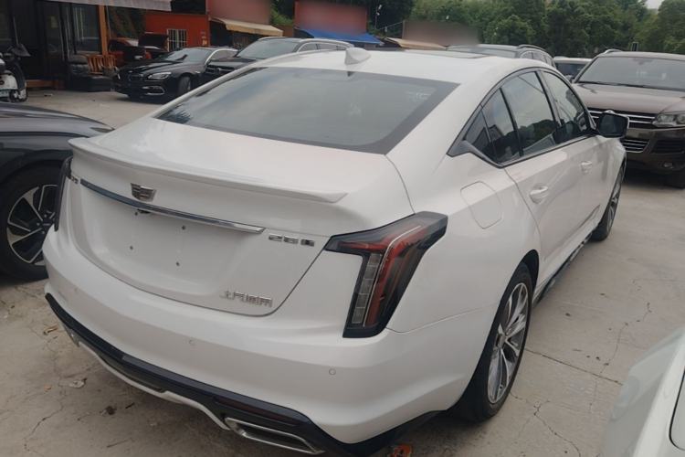 Used Cadillac CT5 2021 28T Advanced Sport Model Rear Right 45 Deg