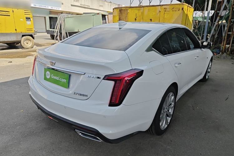 Used Cadillac CT5 2021 28T Luxury Model Rear Right 45 Deg