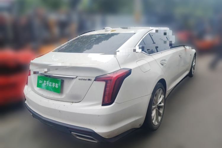 Used Cadillac CT5 2021 28T Luxury Model Rear Right 45 Deg