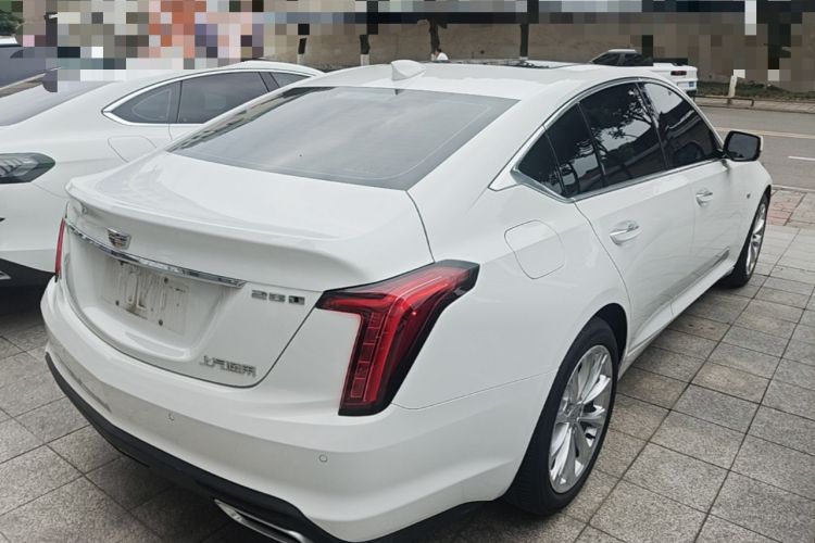 Used Cadillac CT5 2021 Revised 28T Luxury Version Rear Right 45 Deg