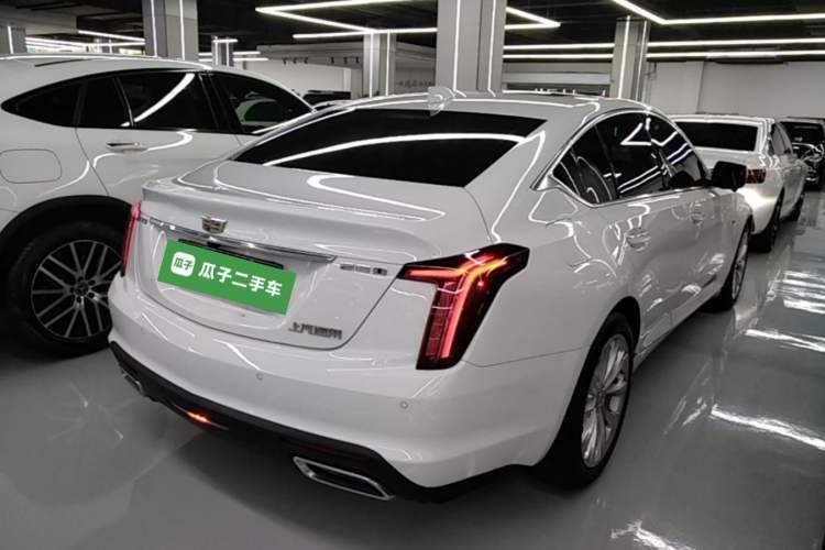 Used Cadillac CT5 2021 Revised 28T Luxury Version Rear Right 45 Deg