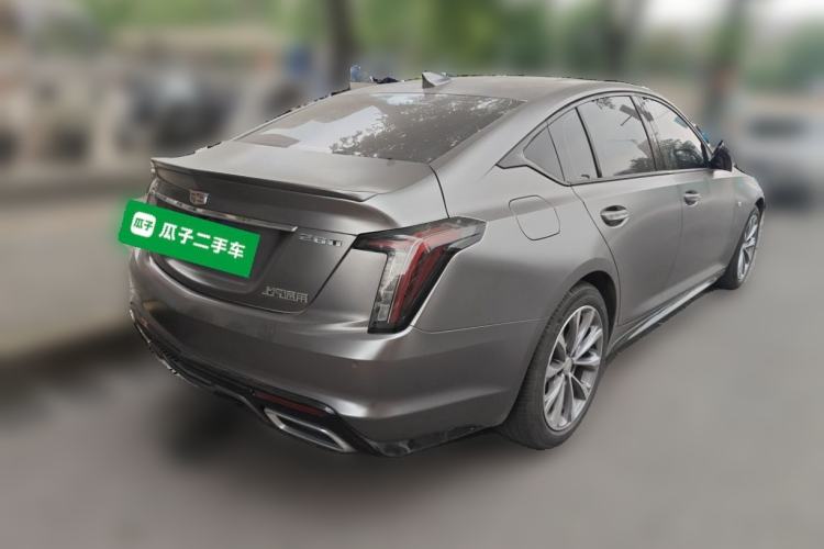 Used Cadillac CT5 2021 28T Advanced Sport Model Rear Right 45 Deg
