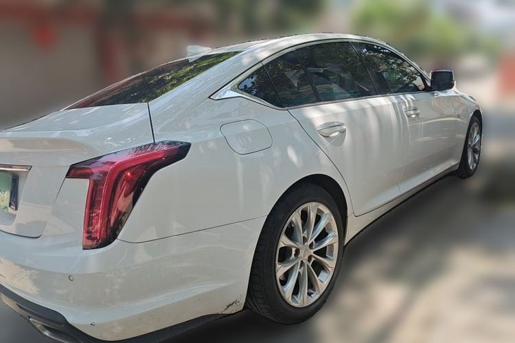 Used Cadillac CT5 2021 28T Luxury Model Rear Right 45 Deg