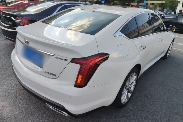 Used Cadillac CT5 2021 28T Luxury Model Rear Right 45 Deg