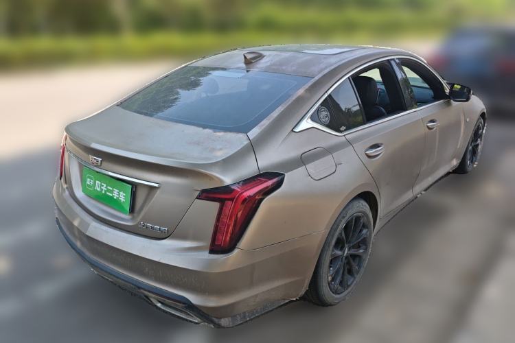 Used Cadillac CT5 2021 Revised 28T Luxury Version Rear Right 45 Deg