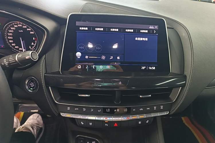 Used Cadillac CT5 2022 28T Luxury Version (Standard Edition) Audio And AC Panel