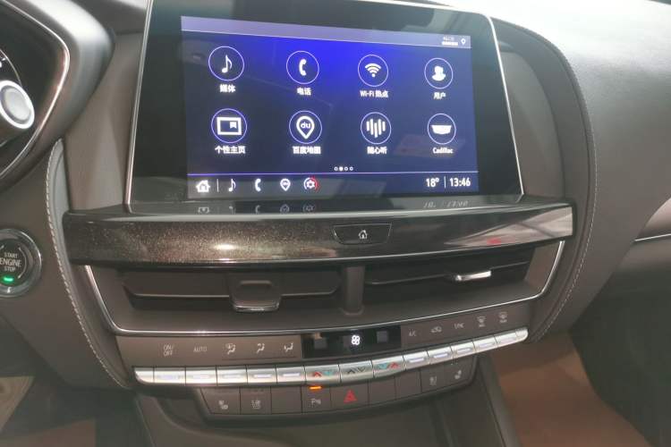 Used Cadillac CT5 2022 28T Luxury Edition Audio And AC Panel