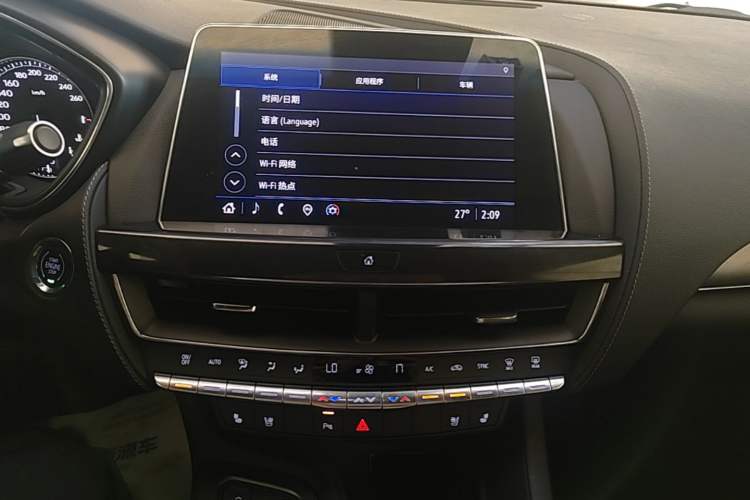 Used Cadillac CT5 2022 28T Luxury Edition Audio And AC Panel