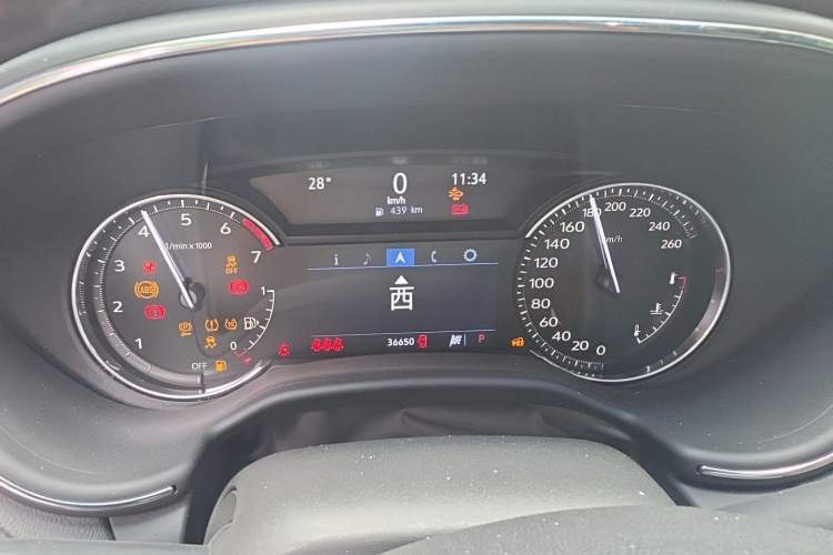 Used Cadillac CT5 2022 28T Luxury Version (Standard Edition) Instrument Cluster