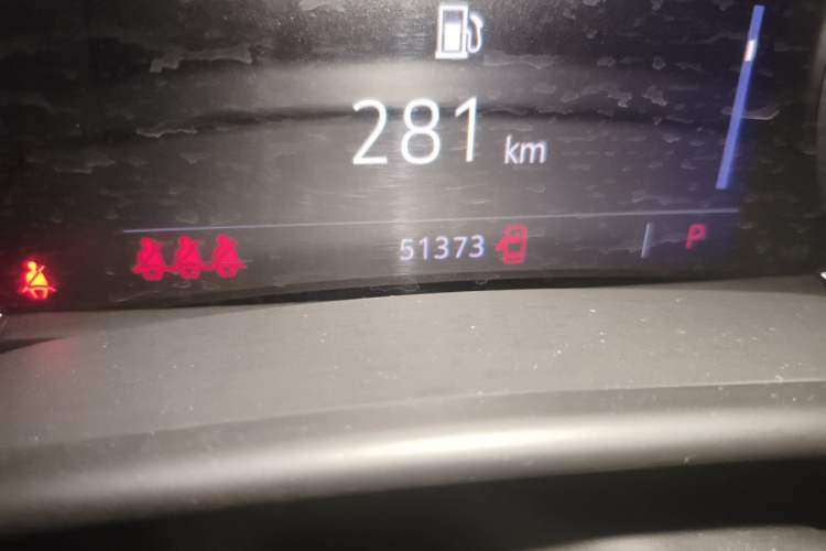 Used Cadillac CT5 2022 28T Luxury Version (Standard Edition) Odometer Close Up