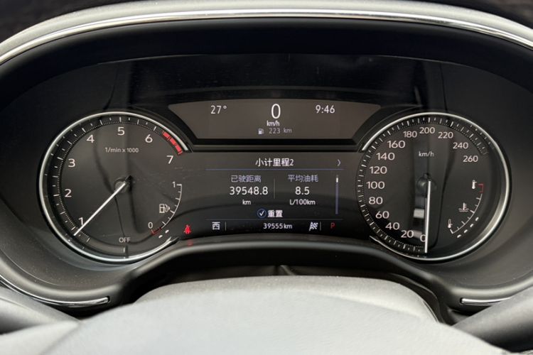 Used Cadillac CT5 2022 28T Luxury Version (Standard Edition) Odometer Close Up