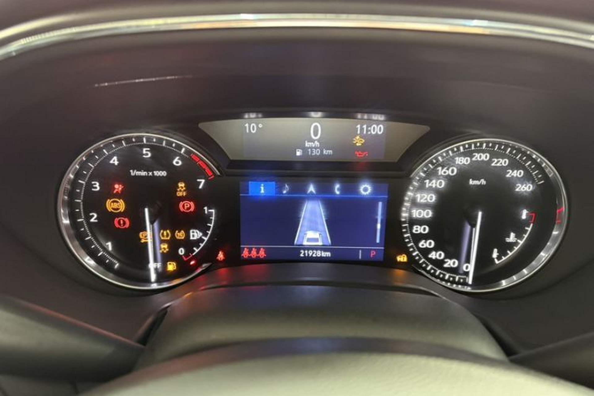 Used Cadillac CT5 2022 28T Luxury Version (Standard Edition) Odometer Close Up