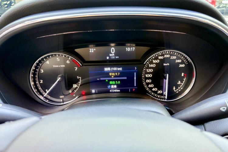 Used Cadillac CT5 2022 28T Luxury Version (Standard Edition) Odometer Close Up