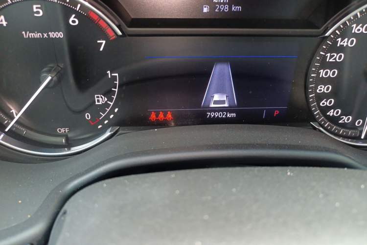 Used Cadillac CT5 2022 28T Luxury Version (Standard Edition) Odometer Close Up
