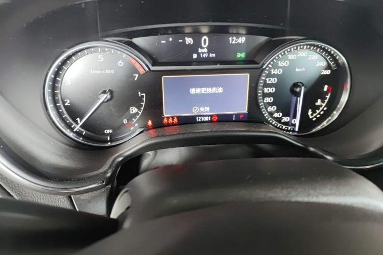 Used Cadillac CT5 2022 28T Luxury Edition Odometer Close Up