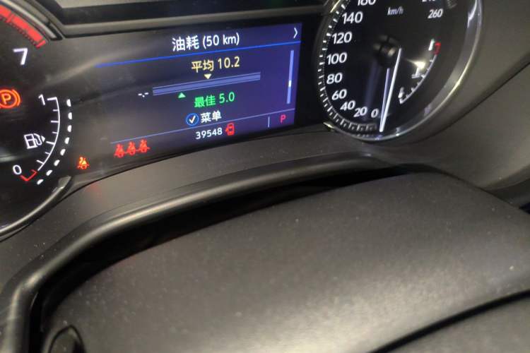 Used Cadillac CT5 2022 28T Luxury Version (Standard Edition) Odometer Close Up