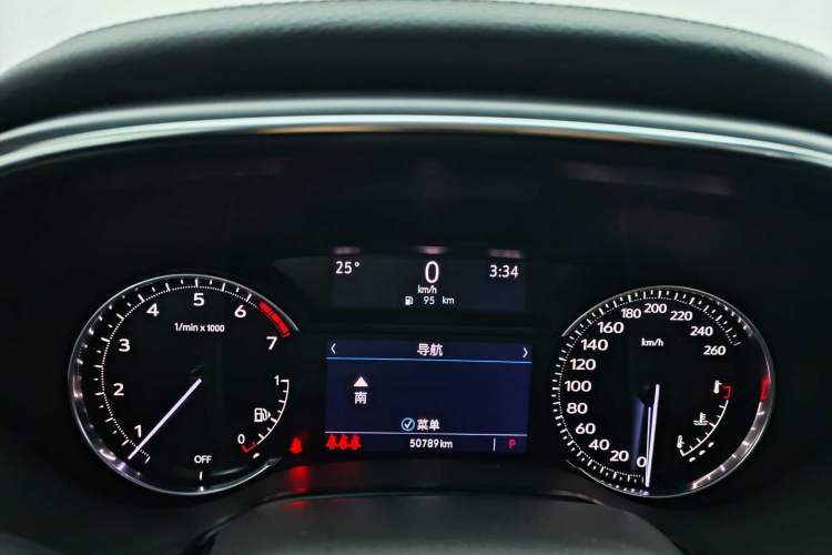 Used Cadillac CT5 2022 28T Fashion Edition Odometer Close Up