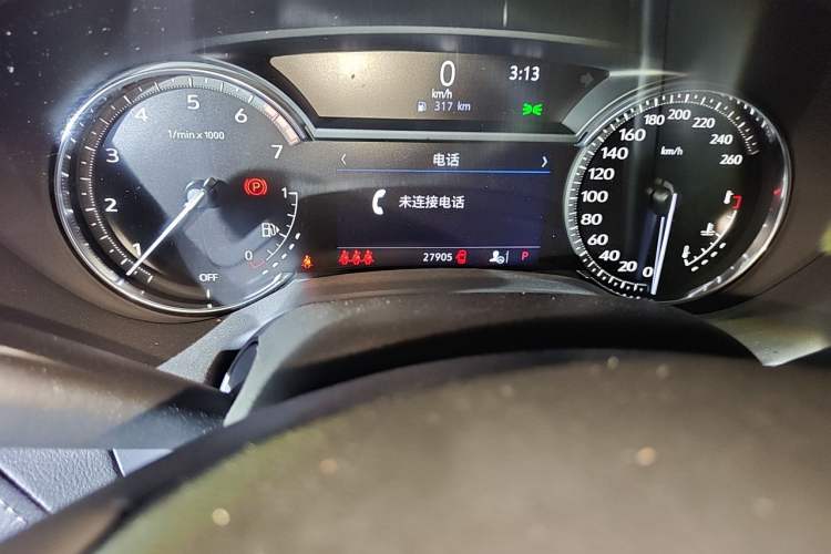 Used Cadillac CT5 2022 28T Luxury Version (Standard Edition) Odometer Close Up