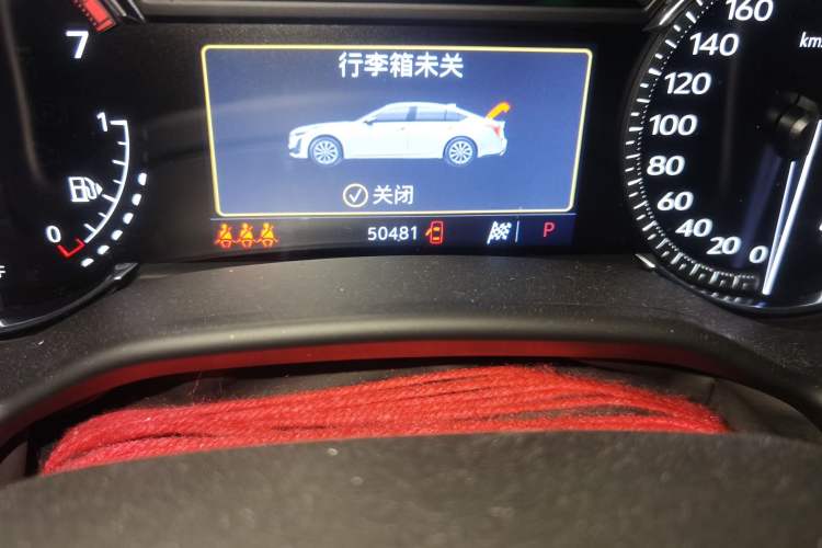 Used Cadillac CT5 2022 28T Luxury Version (Standard Edition) Odometer Close Up