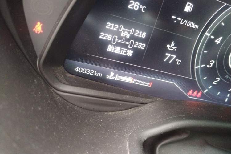 Used Cadillac CT5 2022 28T Prestige Edition Odometer Close Up