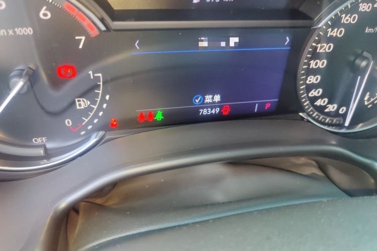 Used Cadillac CT5 2022 28T Luxury Version (Standard Edition) Odometer Close Up