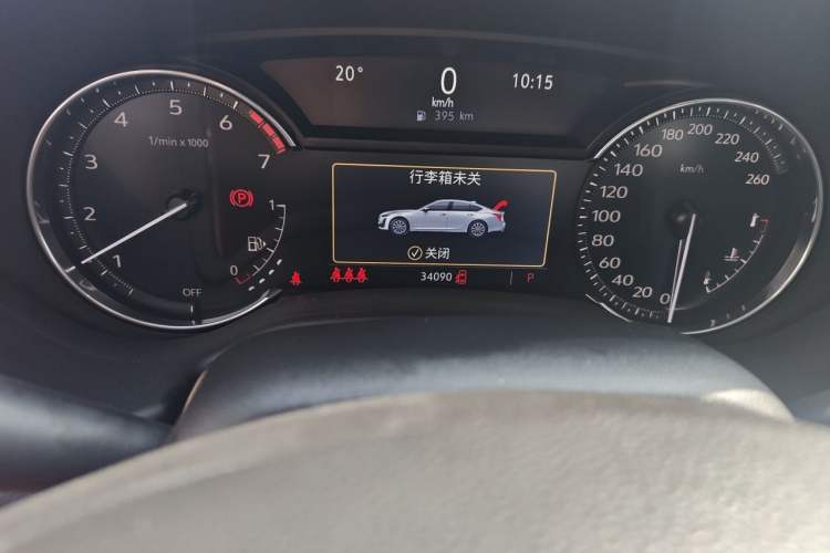 Used Cadillac CT5 2022 28T Luxury Version (Standard Edition) Odometer Close Up