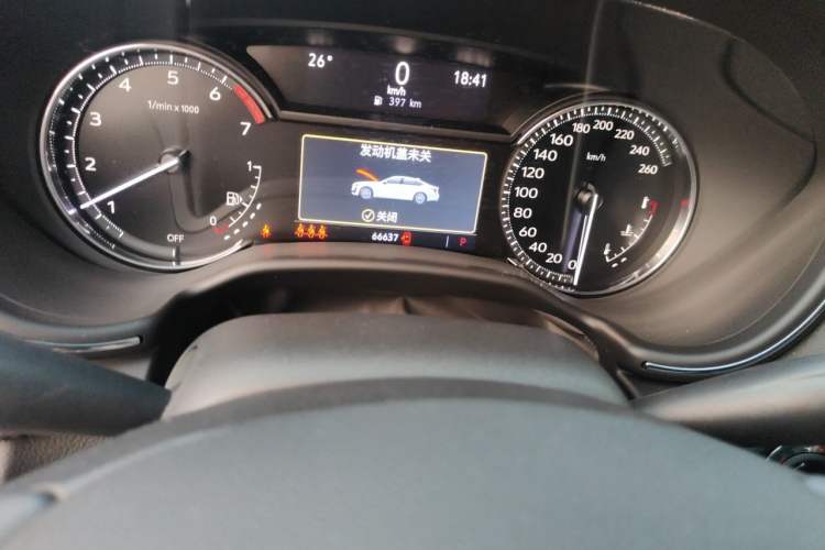 Used Cadillac CT5 2022 28T Luxury Version (Standard Edition) Odometer Close Up