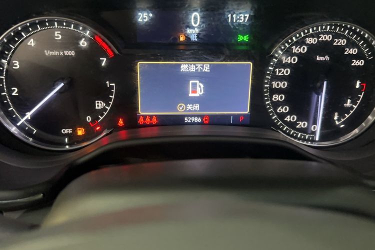Used Cadillac CT5 2022 28T Luxury Version (Standard Edition) Odometer Close Up