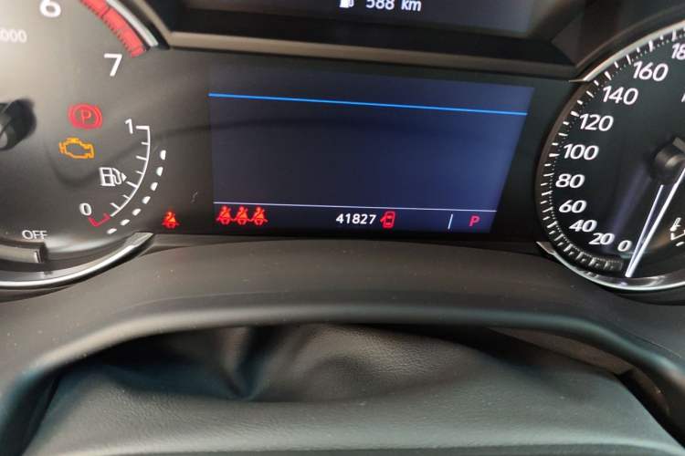 Used Cadillac CT5 2022 28T Luxury Version (Standard Edition) Odometer Close Up