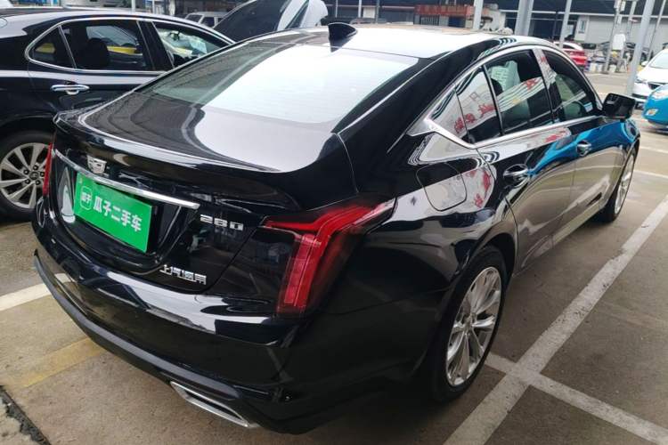 Used Cadillac CT5 2022 28T Luxury Edition Rear Right 45 Deg