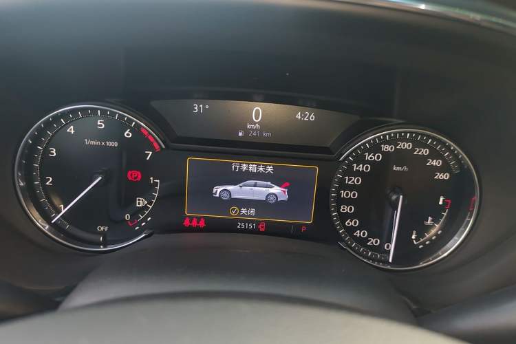 Used Cadillac CT5 2022 28T Luxury Edition Instrument Cluster
