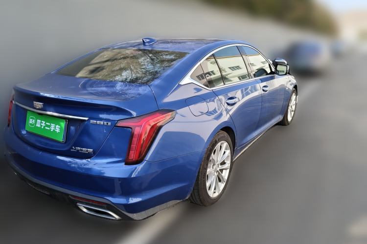 Used Cadillac CT5 2022 28T Luxury Version (Standard Edition) Rear Right 45 Deg