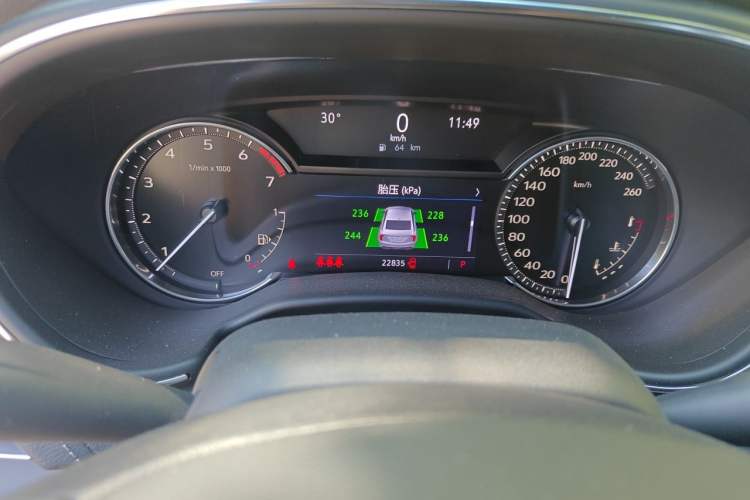 Used Cadillac CT5 2022 28T Luxury Version (Standard Edition) Odometer Close Up