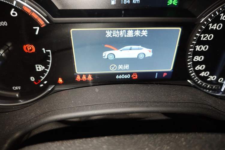 Used Cadillac CT5 2022 28T Luxury Version (Standard Edition) Odometer Close Up