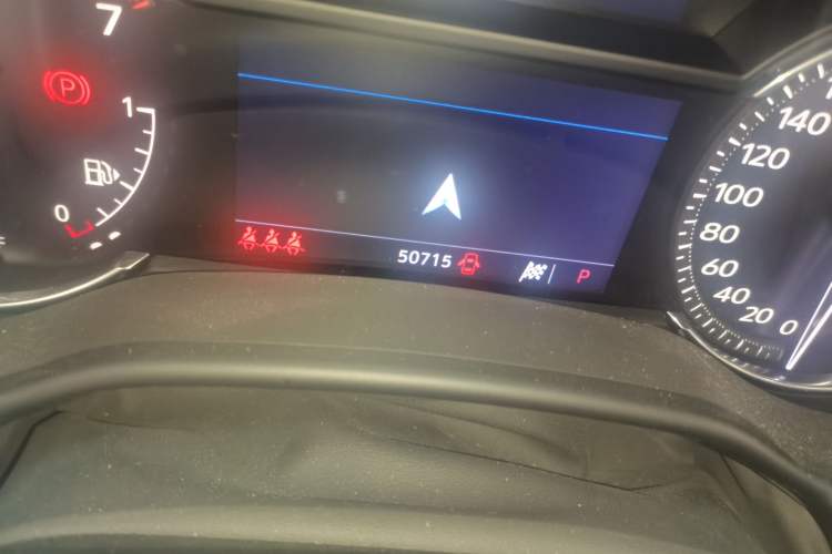Used Cadillac CT5 2022 28T Luxury Version (Standard Edition) Odometer Close Up