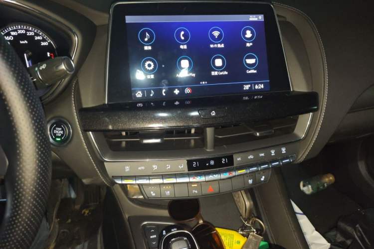 Used Cadillac CT5 2022 28T Luxury Version (Standard Edition) Audio And AC Panel
