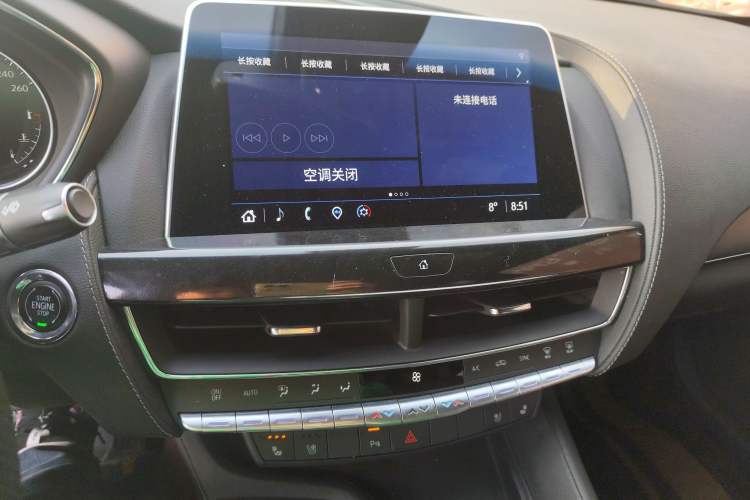 Used Cadillac CT5 2022 28T Luxury Version (Standard Edition) Audio And AC Panel