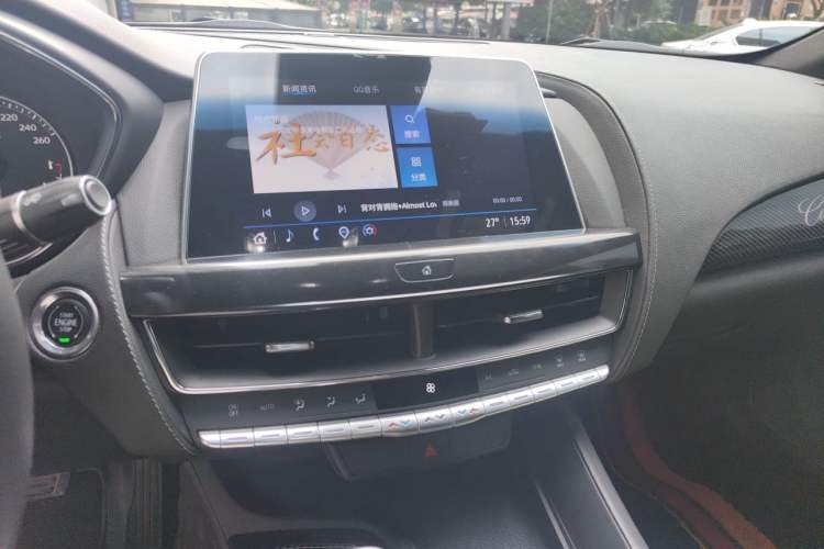 Used Cadillac CT5 2022 28T Fashion Edition Audio And AC Panel
