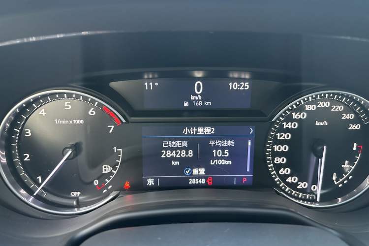 Used Cadillac CT5 2022 28T Luxury Version (Standard Edition) Odometer Close Up