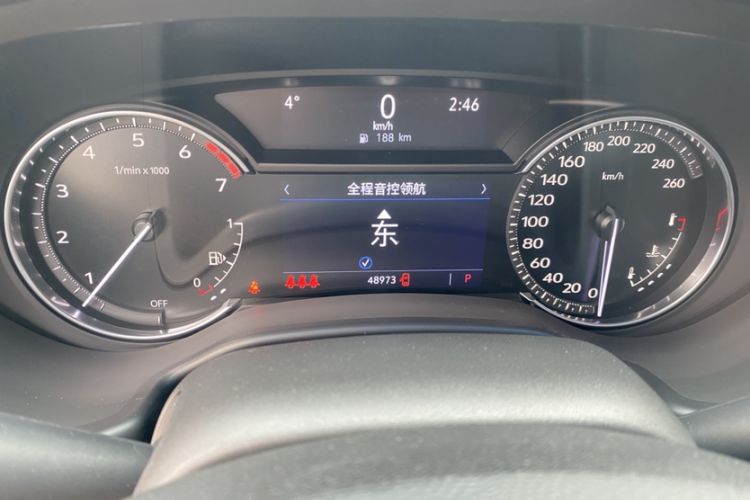 Used Cadillac CT5 2022 28T Luxury Edition Odometer Close Up