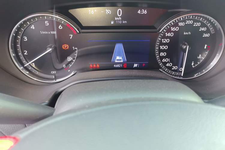 Used Cadillac CT5 2022 28T Luxury Version (Standard Edition) Odometer Close Up