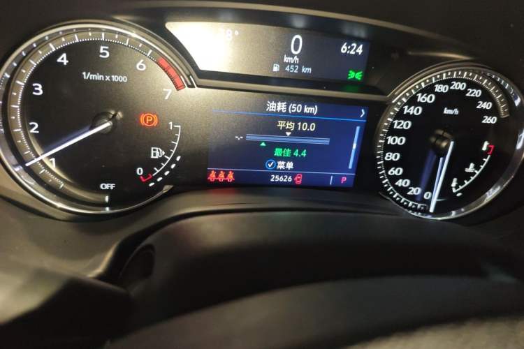 Used Cadillac CT5 2022 28T Luxury Version (Standard Edition) Odometer Close Up